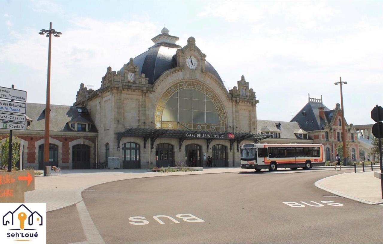 Chambre 4 Avec Sdb Privatif Et Communs A Partager Sehloue Saint-Brieuc Luaran gambar