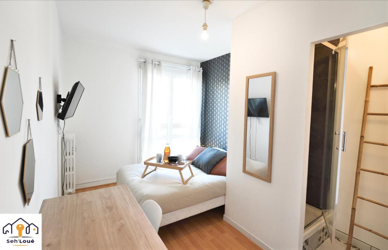 Chambre 4 Avec Sdb Privatif Et Communs A Partager Sehloue Saint-Brieuc Luaran gambar